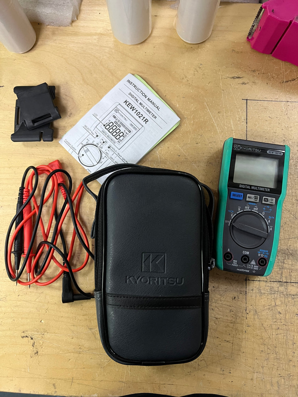 Refurbished Kyoritsu 1021R Digital Multimeter (Great Saving, No Box)