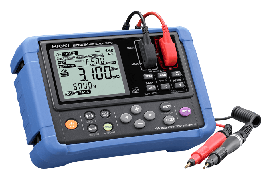 HIOKI Battery Tester BT3554-51 (With Pin Type Lead 9456-10)