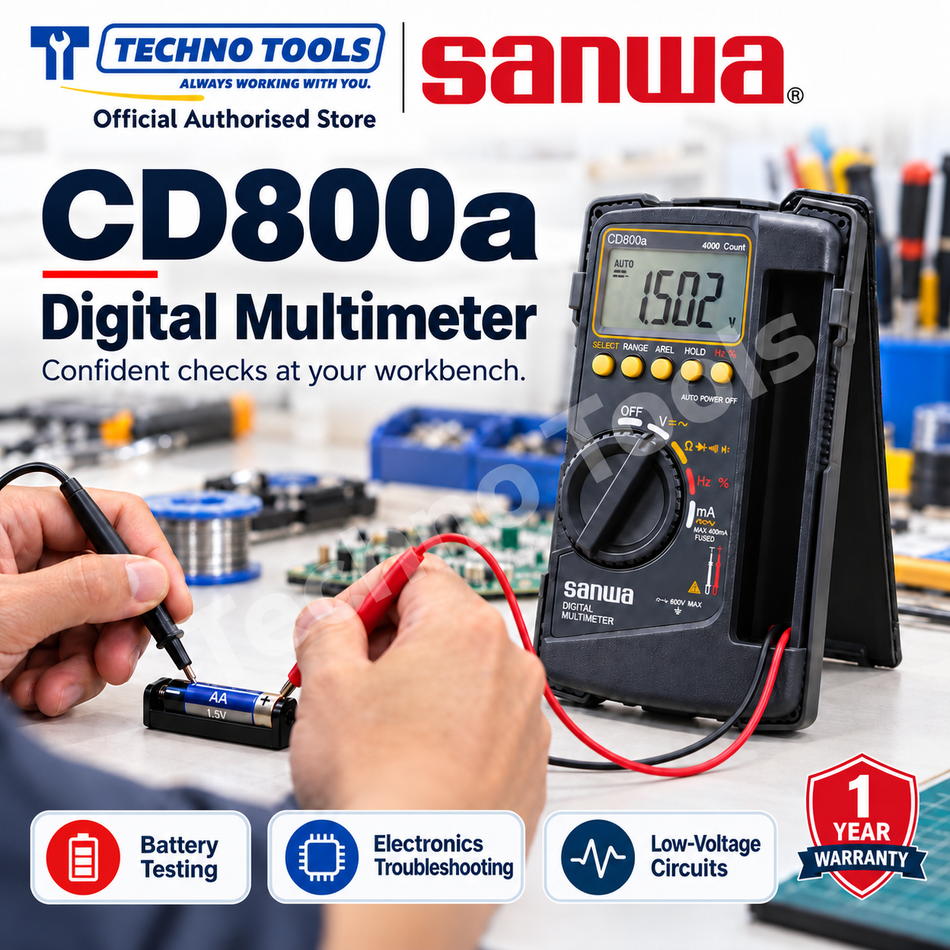 Sanwa CD800a digital multimeter product showcase