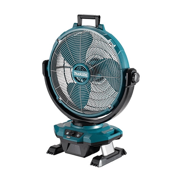 Makita CF003GZ 40V Cordless Fan | Heavy-Duty Cooling Power portable fan on a white background