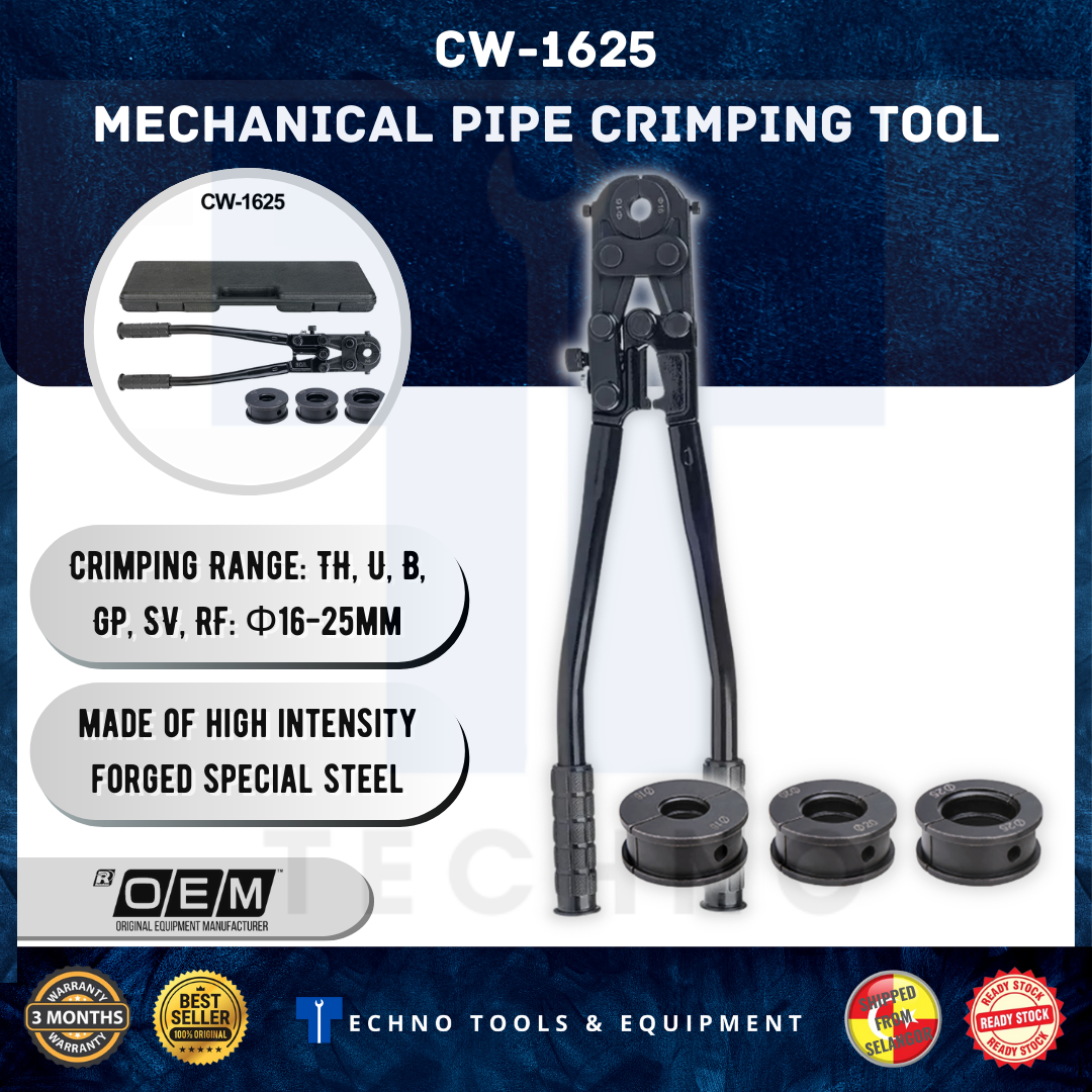 CW-1625 Manual Mechanical Pex Pipe Clamp Wrench For Copper Tube Sleeve ...