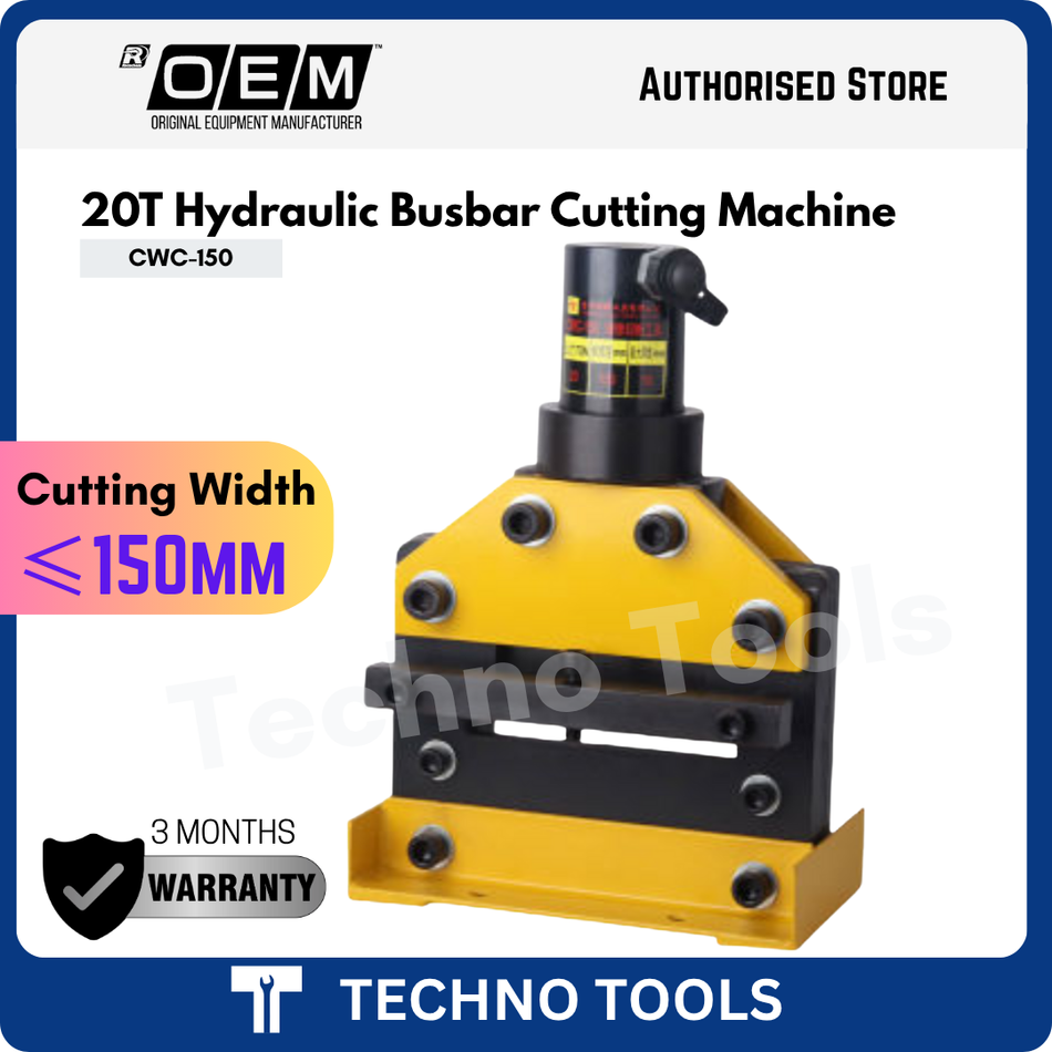 CWC-150 20T Hydraulic Busbar Cutter - 100& New & Original | 3 Months Warranty