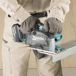 Makita DCS552Z 18V Cordless Metal Cutter 136mm | Clean Fast Cutting