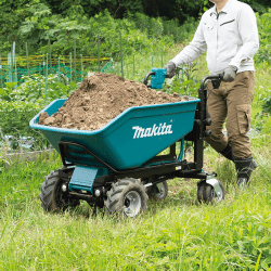 Makita DCU603Z Cordless Battery Powered Wheelbarrow (18Vx2)