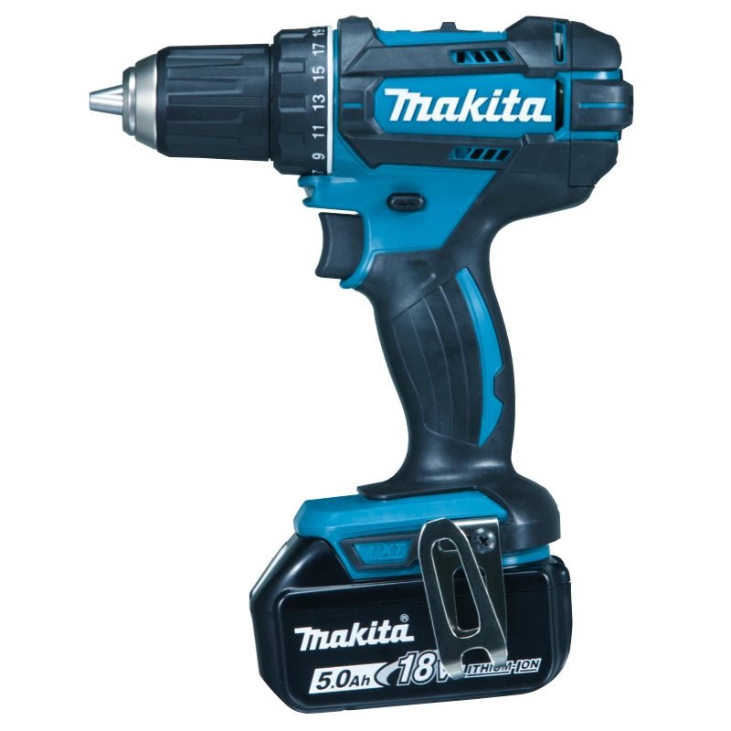 Makita DDF482RFE 18V Cordless Driver Drill | Compact High-Performance Tool