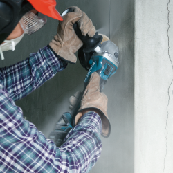 Makita DGA404RFE / DGA404RTE 18V 100mm Cordless Angle Grinder