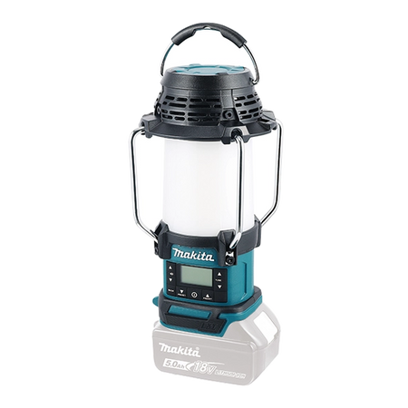 Makita DMR055 18V Cordless Radio with Lantern Portable Jobsite Light MAKITA