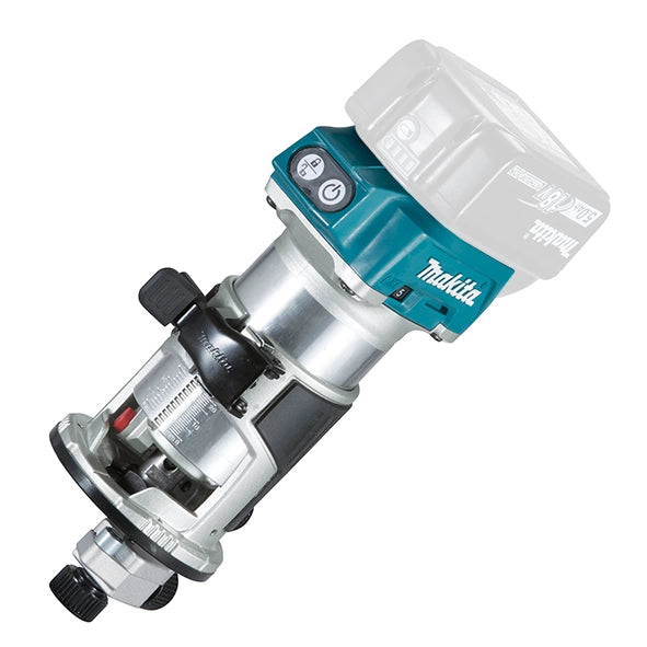 Makita DRT50ZJX9 18V Cordless Trimmer | Precision Router with Attachments