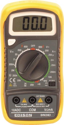 EDISON DM383 DIGITAL MULTIMETER EDI5162900K EDISON