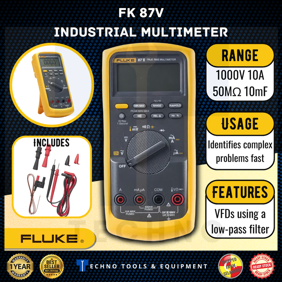 Fluke 87V / Fluke 87-5 Digital Multimeters (Fluke 87-5)