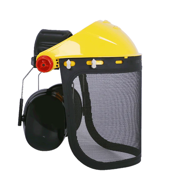 PROGUARD Forest Sentinel FS-4MP Forestry Safety Helmet with Mesh Visor & Earmuff PROGUARD
