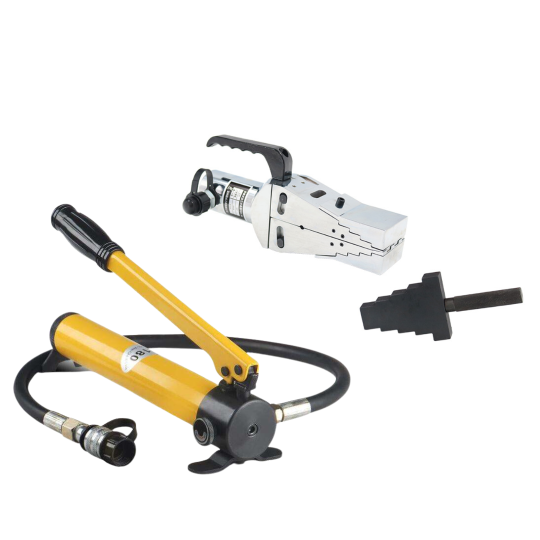 FSH-14 flange spreader with CP-180 hydraulic hand pump