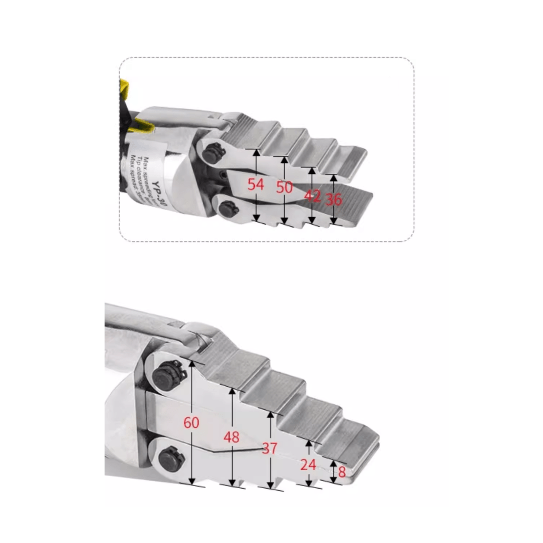 FYP-30 8 Ton Hydraulic Flange Separator 8-35mm Range | 3 Months Warranty Techno Tools & Equipment