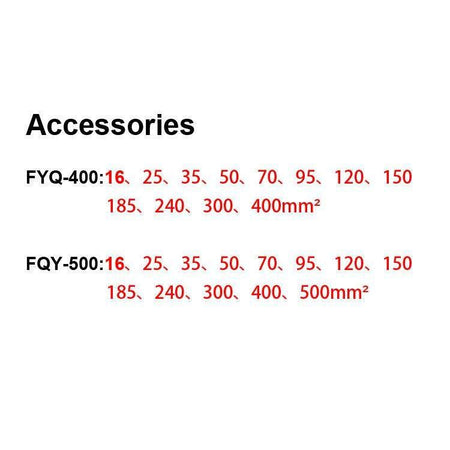 FYQ-300 / FYQ-400 / FYQ-500 Split Hydraulic Crimping Tool, 20T Output Techno Tools & Equipment
