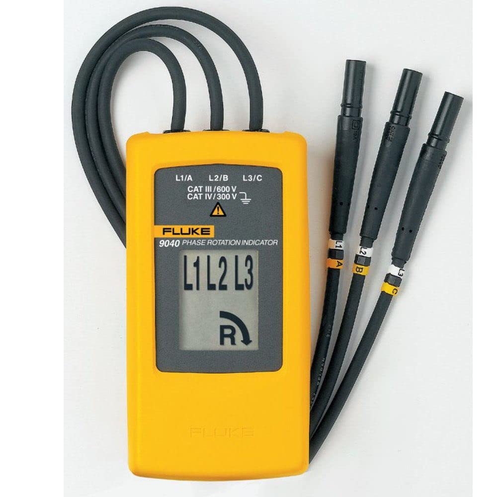Fluke 9040 Phase Rotation Indicator – 3-Phase, 40–700V - Techno Tools & Equipment