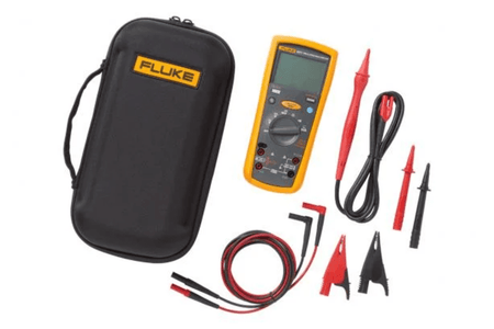 Complete Fluke 1577 kit including meter, hard case, test leads, probe and all accessories