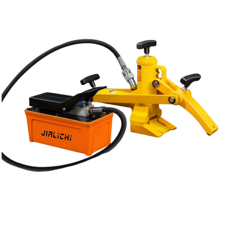 Pneumatic Air Hydraulic Foot Pump 70MPa (10000 PSI) 1.6L Hydraulic Oil Treadle Power Unit with Hose & Coupler OEM