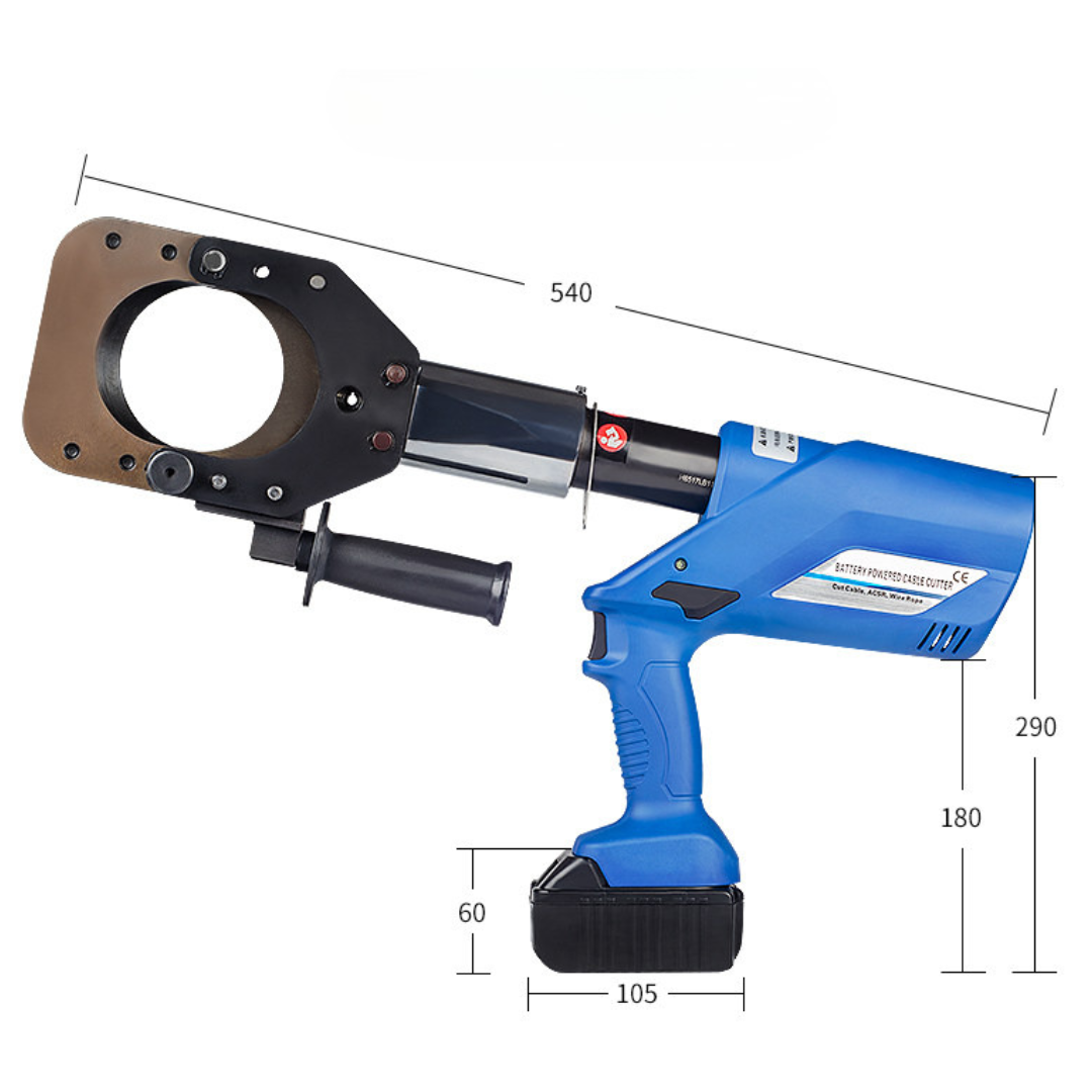 ED-45 85 Rechargeable Hydraulic Cable Cutter Crimping Pliers Two-in-One Electric Cable Cutter Hydraulic Pliers Wire Breaker ZMTW OEM