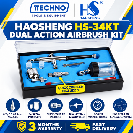 HAOSHENG HS-34KT Airbrush Nail Kit HAOSHENG
