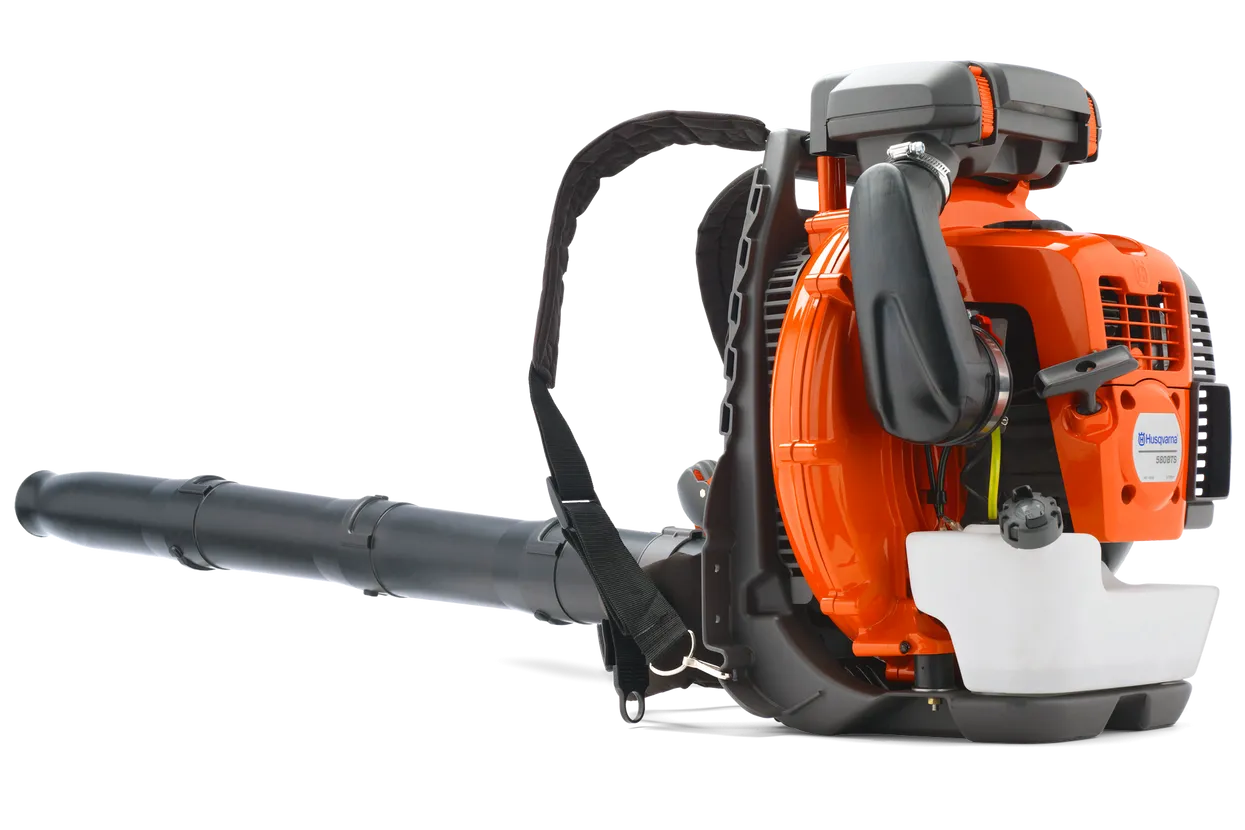 Husqvarna 580BTS, Backpack Petrol Leaf Blower, 75.6cc, 2.9kW, Air Speed 92m/s, 12kg HUSQVARNA