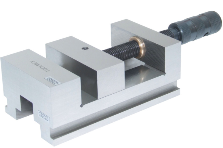 INDEXA Precision Vice, 75mm, Bolt or Clamp Mount, Fixed Base, Alloy Steel IND4450210K INDEXA