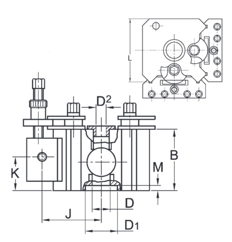 INDEXA T.00M QUICK CHANGE TOOLPOST IND4454800K INDEXA