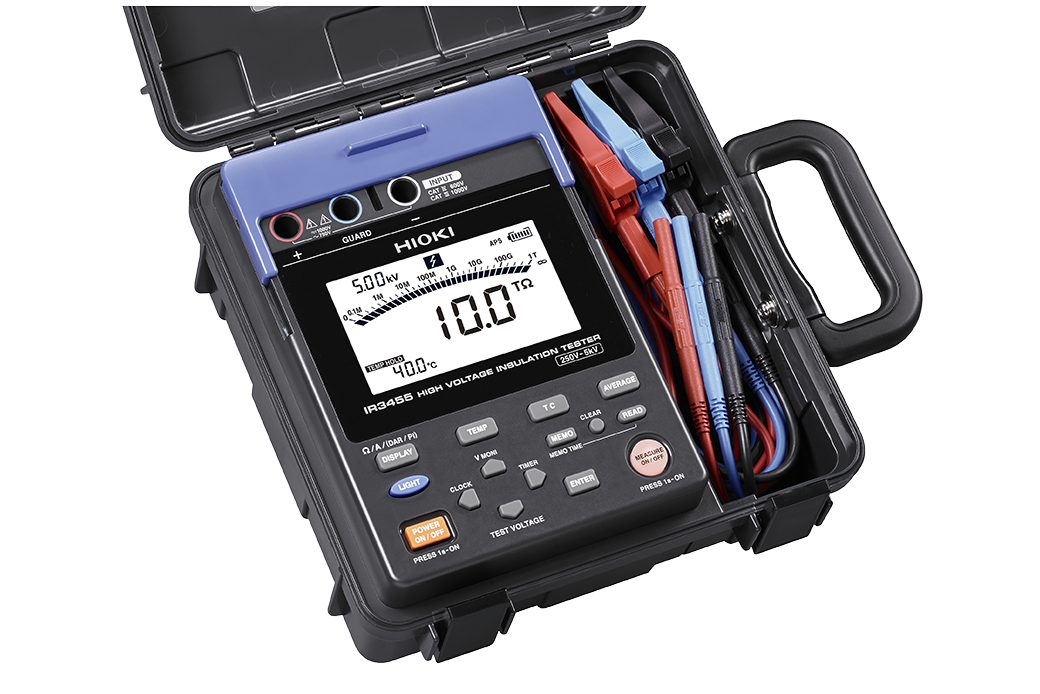 Hioki IR3455 High Voltage Insulation Tester – Techno Tools & Equipment
