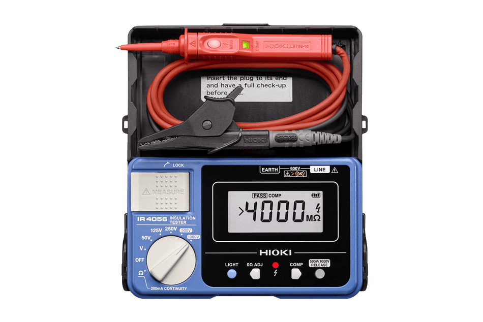 HIOKI IR4056-21 600V DC INSULATION TESTER