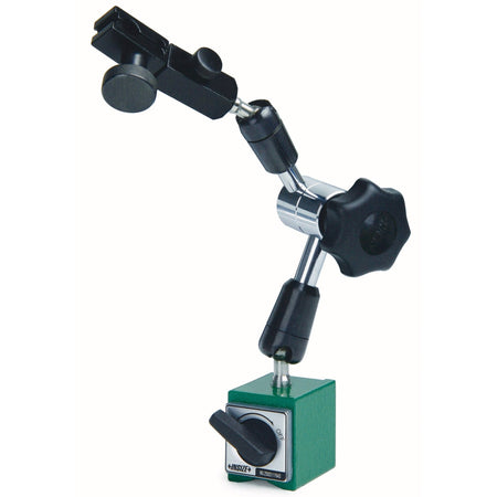 Insize Magnetic Stand 6224-40 with adjustable arm on a white background