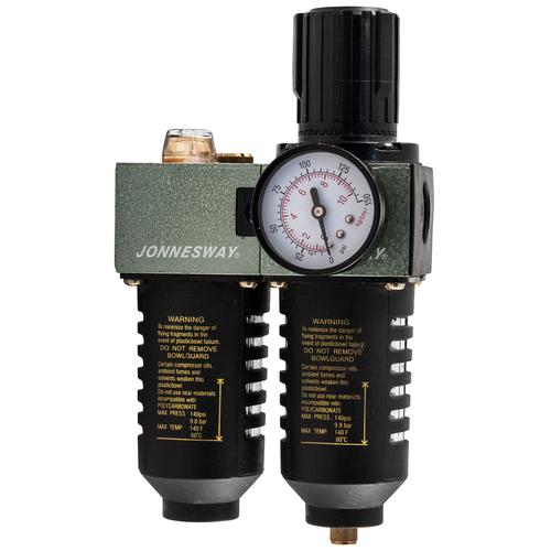 JONNESWAY 3/8"PT AIR FILTER, REGULATOR & LUBRICATOR-JAZ-6704