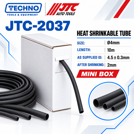 JTC Heat Shrinkable Tube Mini Box | Ø2–10mm, 10–15m JTC
