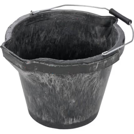 KENNEDY 3 Gallon Rubatype Bucket Heavy Duty Flexible Bucket KENNEDY