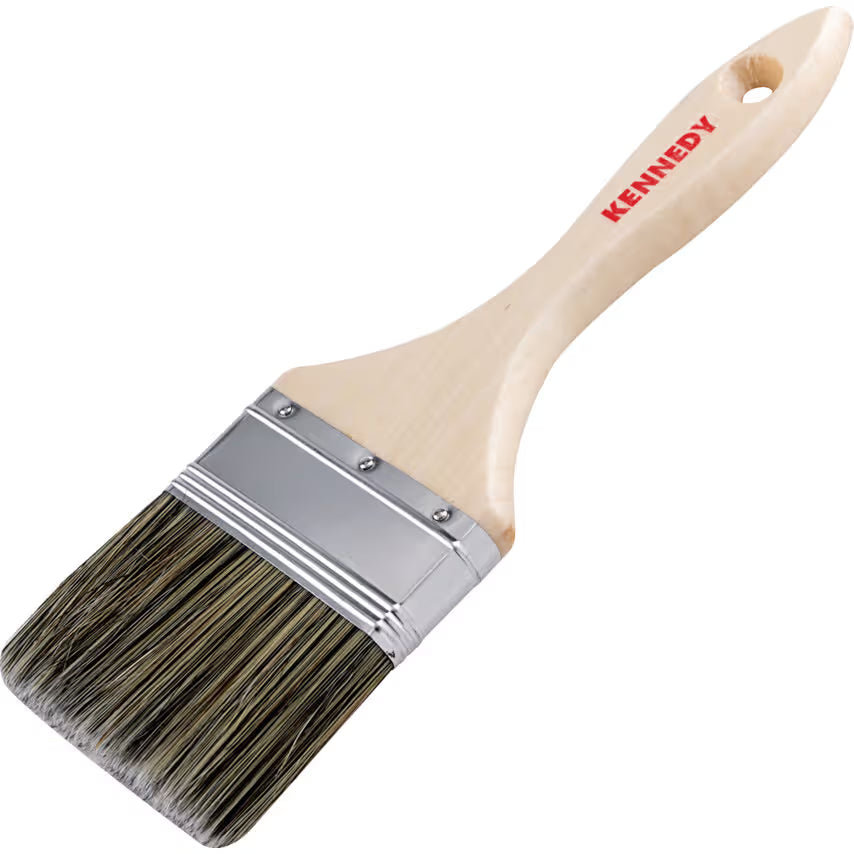 KENNEDY Wooden Handle Paint Brush 1" 3" 4" Sizes KENNEDY