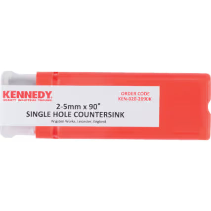 Kennedy KEN0202090K 2–5mm 90° HSS Cobalt Single Hole Countersink KENNEDY
