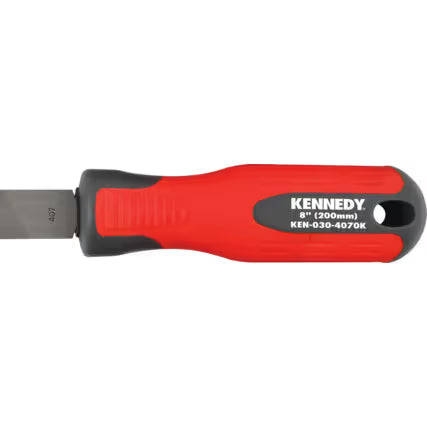 KENNEDY KEN0302360K 6" (150mm) Half Round Smooth Engineers File + Handle KENNEDY