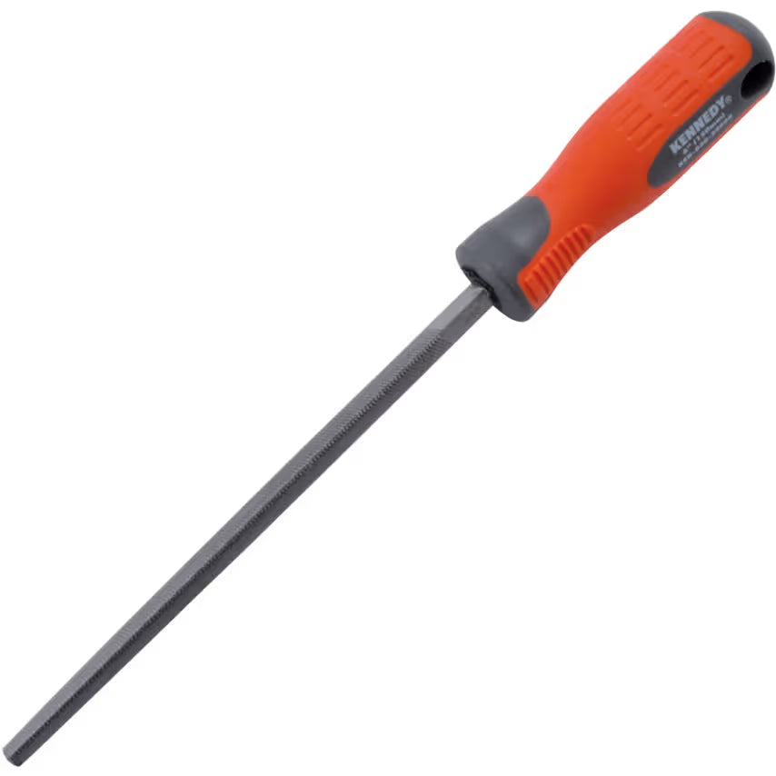 KENNEDY 6" Square Bastard Engineers File 150mm With Handle KENNEDY