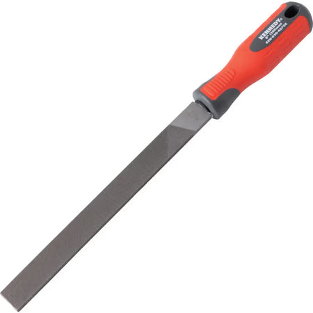 KENNEDY 8" Hand Second Engineers File 200mm With Handle KENNEDY