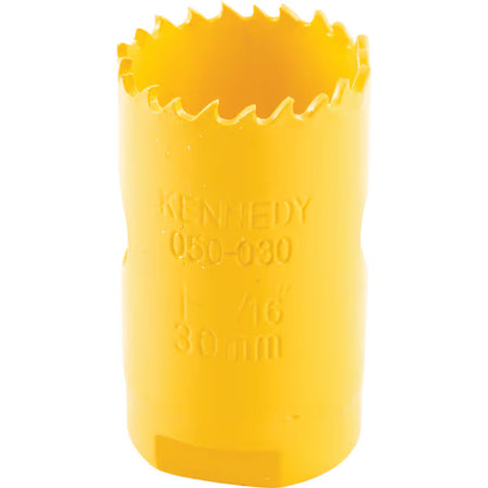 Kennedy Bi-Metal M3 HSS Hole Saws | 14mm to 210mm | Industrial Grade KENNEDY