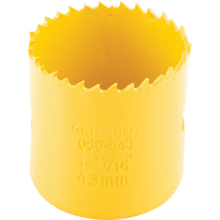 Kennedy Bi-Metal M3 HSS Hole Saws | 14mm to 210mm | Industrial Grade KENNEDY