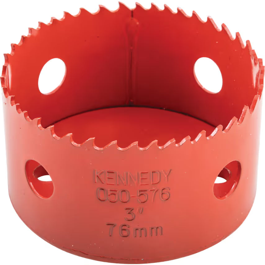 Kennedy Variable Pitch M3 HSS Bi-Metal Hole Saws | 56mm to 177mm KENNEDY