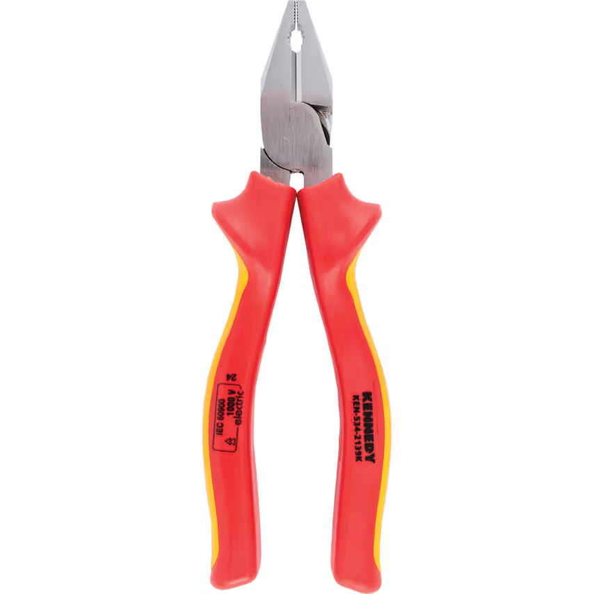 KENNEDY 180mm Insulated Combination Pliers 2K Handle Kennedy Pro
