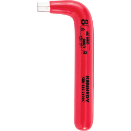 KENNEDY Pro Insulated Hexagon Key DIN911 1000V Metric KENNEDY