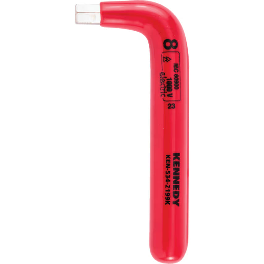 KENNEDY Pro Insulated Hexagon Key DIN911 1000V Metric Kennedy Pro