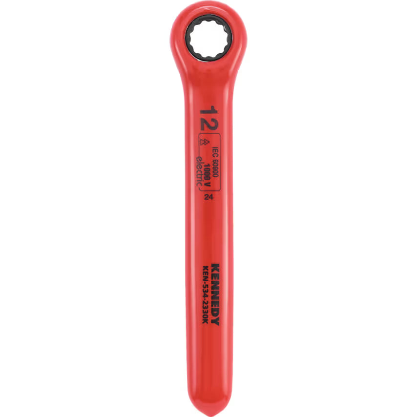 KENNEDY Pro Insulated Ratchet Ring Spanner 1000V DIN KENNEDY
