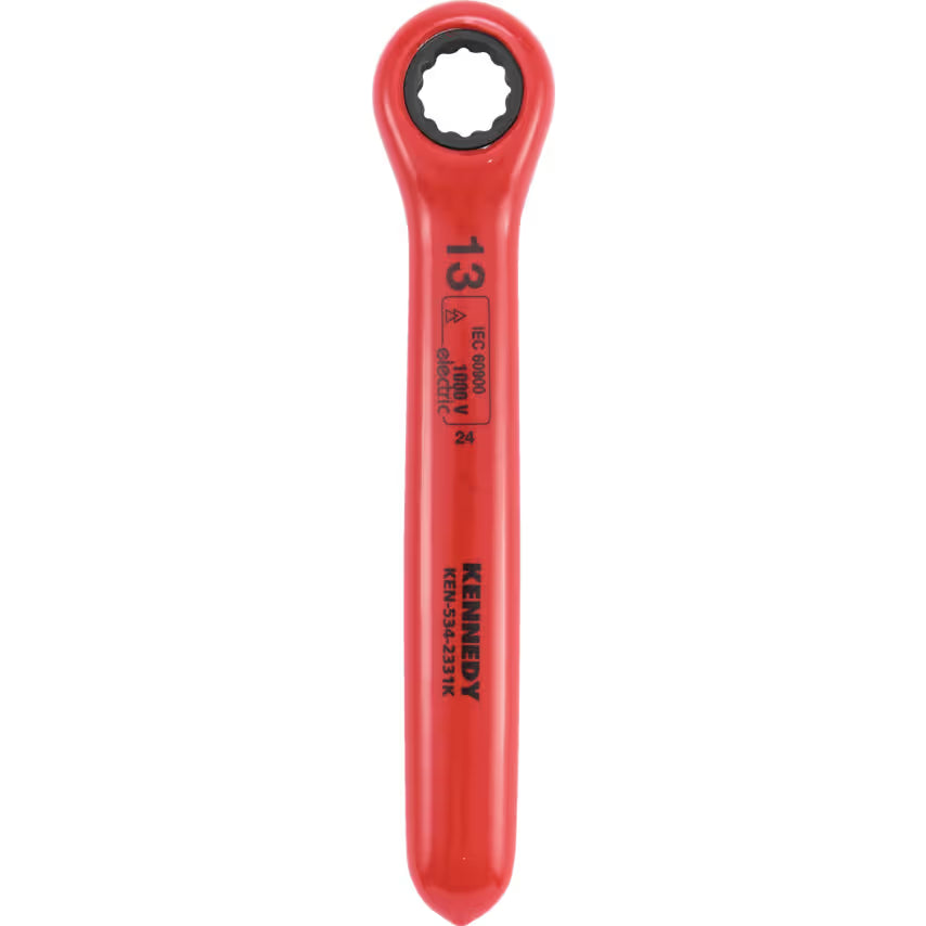 KENNEDY Pro Insulated Ratchet Ring Spanner 1000V DIN KENNEDY