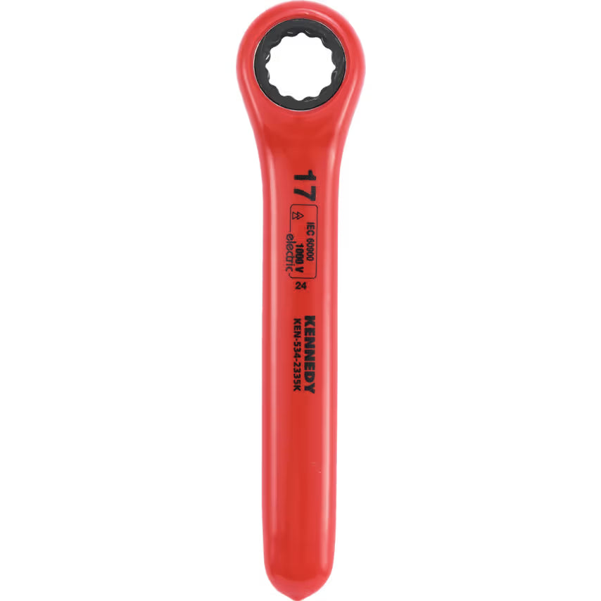 KENNEDY Pro Insulated Ratchet Ring Spanner 1000V DIN KENNEDY