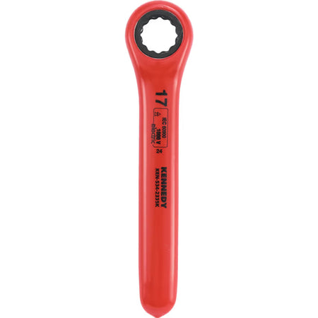 KENNEDY Pro Insulated Ratchet Ring Spanner 1000V DIN KENNEDY