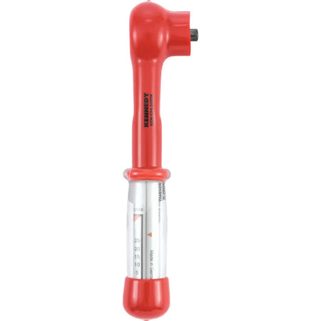 KENNEDY 205mm Insulated Torque Wrench 1/4in 5-25Nm 1000V KENNEDY