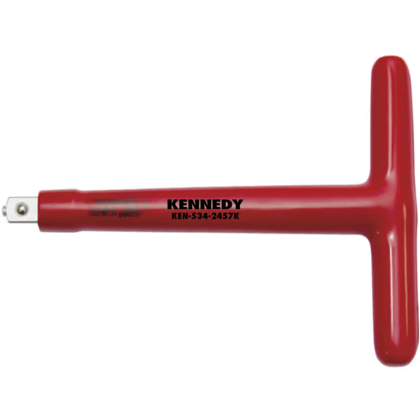 KENNEDY 200mm Insulated T Handle 3/8in Sq Drive 1000V KENNEDY