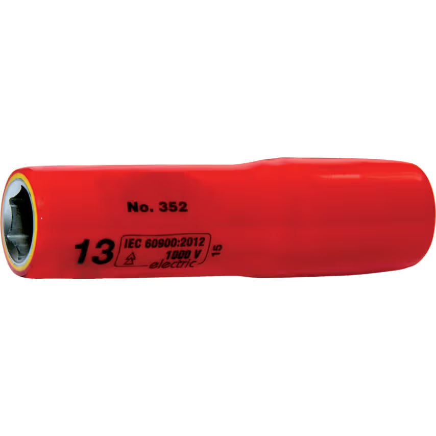 KENNEDY 13mm Insulated Deep Hex Socket 1/2in Drive KENNEDY